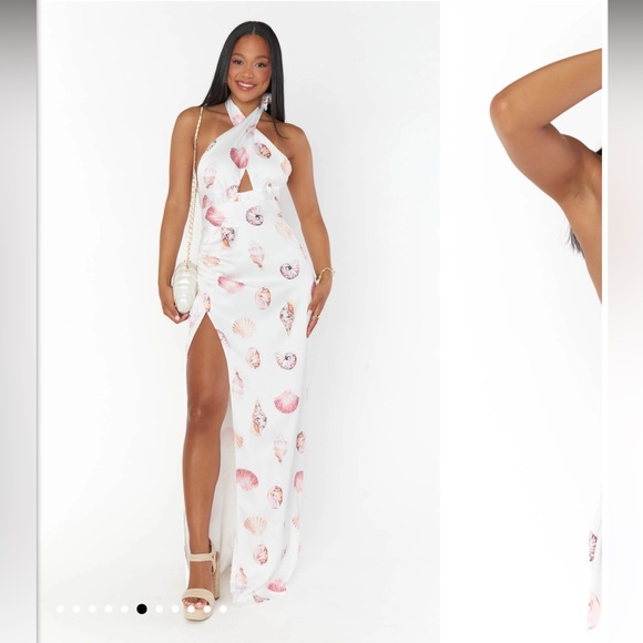 Show Me Your Mumu Adele Halter Maxi Dress - Picture 5 of 9